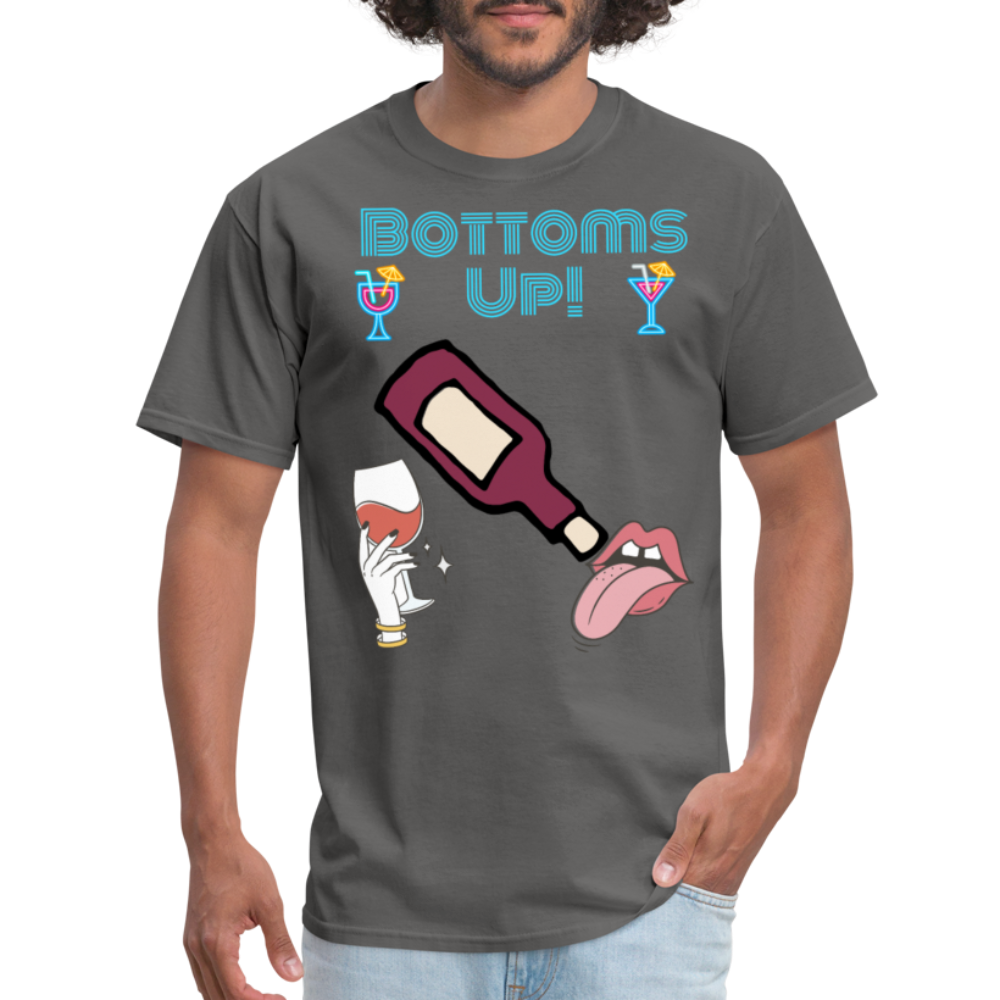 Bottoms Up T-Shirt - charcoal
