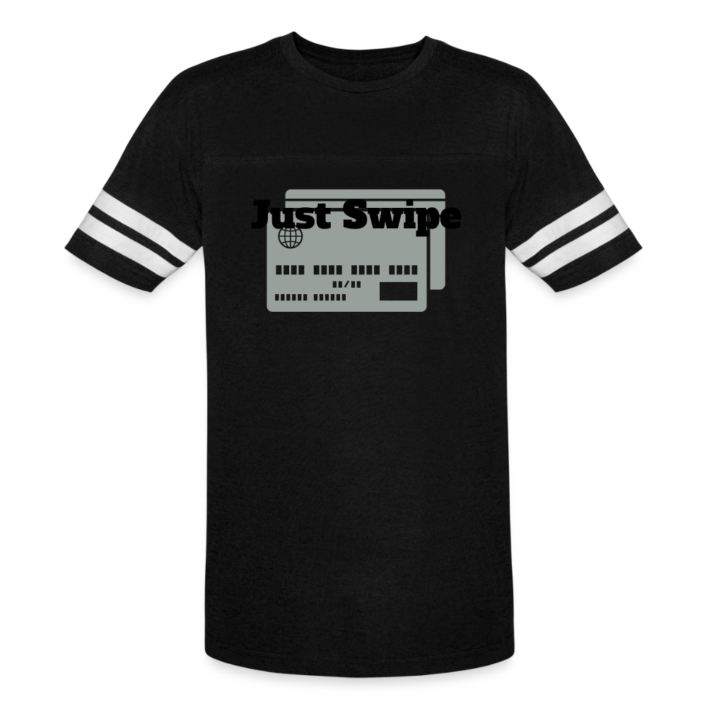 Just Swipe Sport T-Shirt - black/white