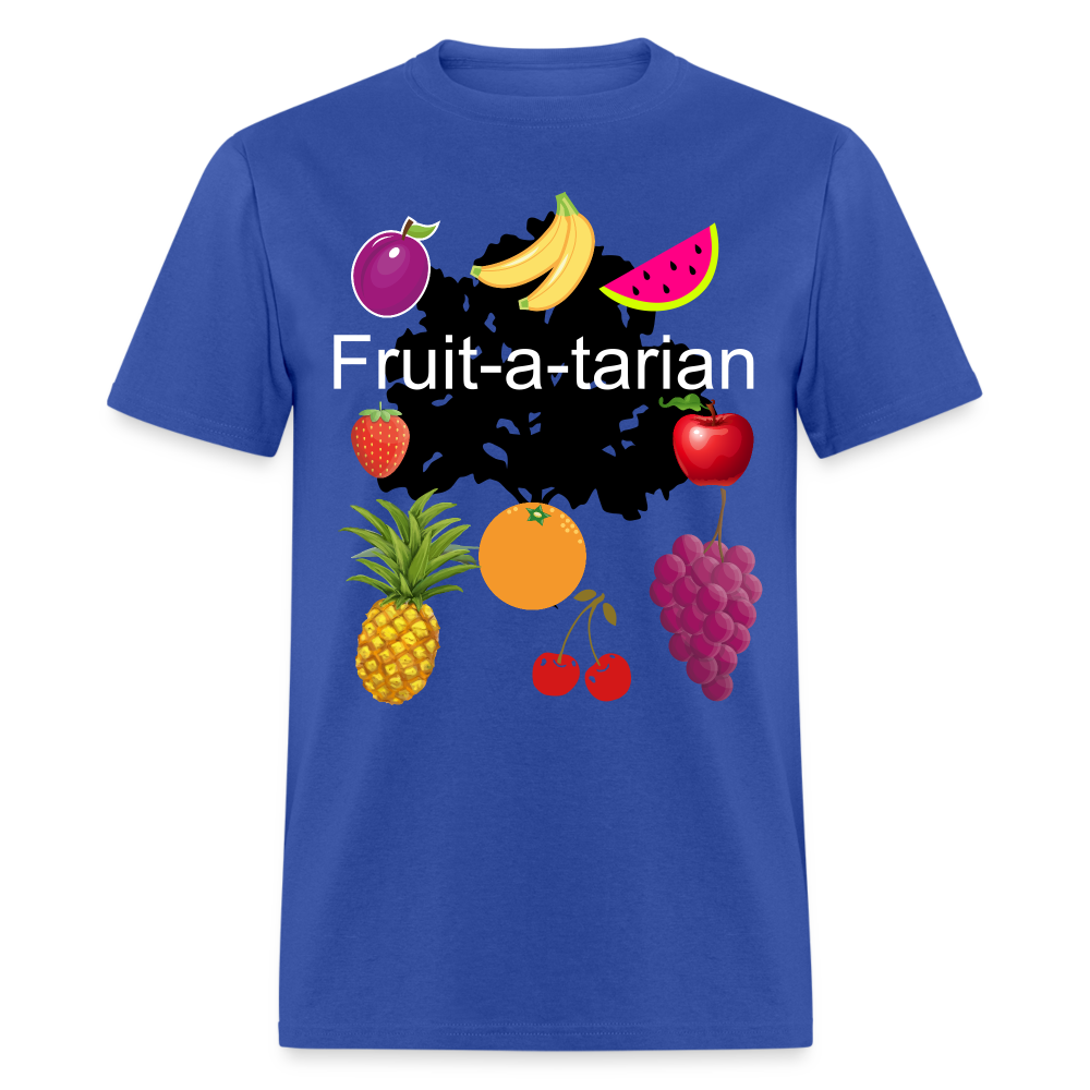 Fruit-a-tarian T-shirt - royal blue