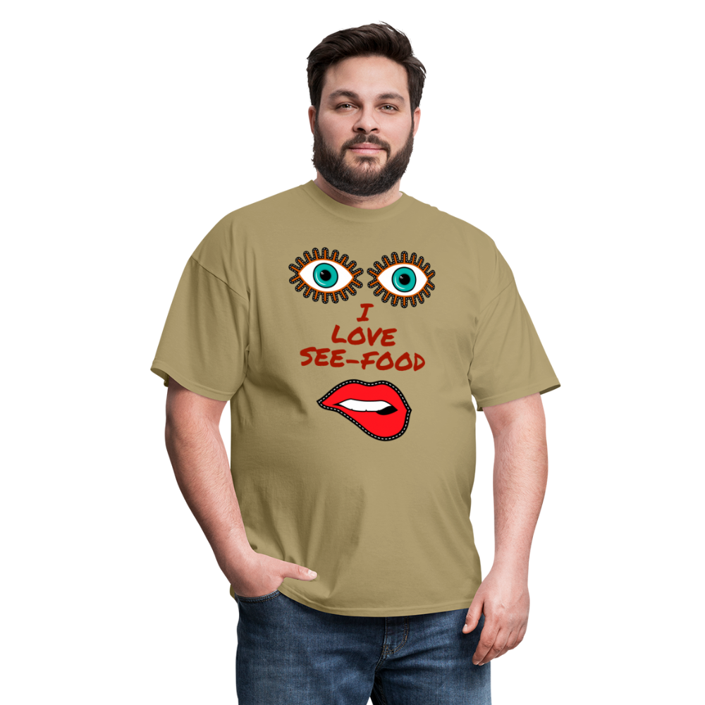 See-Food T-Shirt - khaki