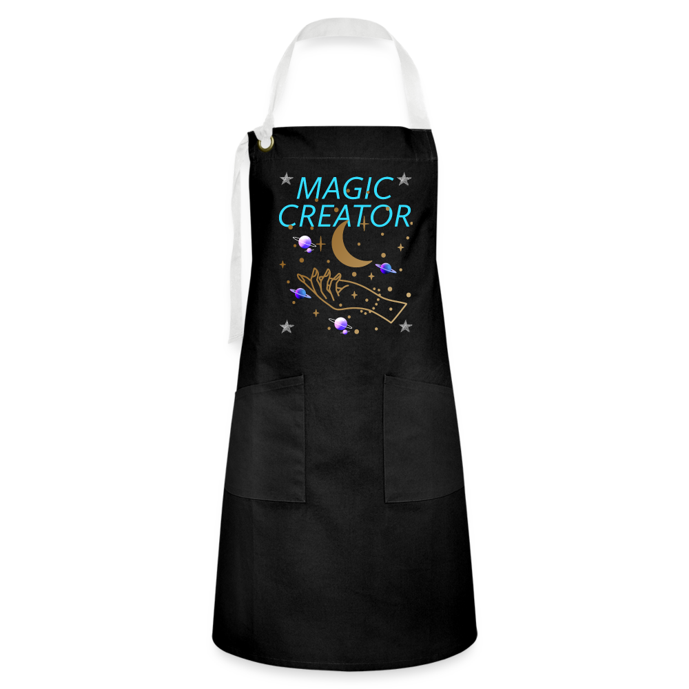 Magic Creator Artisan Apron - black/white