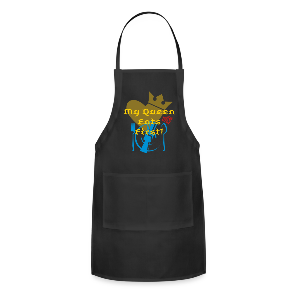 My Queen Adjustable Apron - black