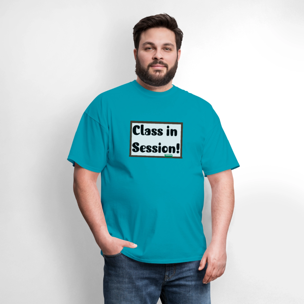 Class In Session T-shirt - turquoise