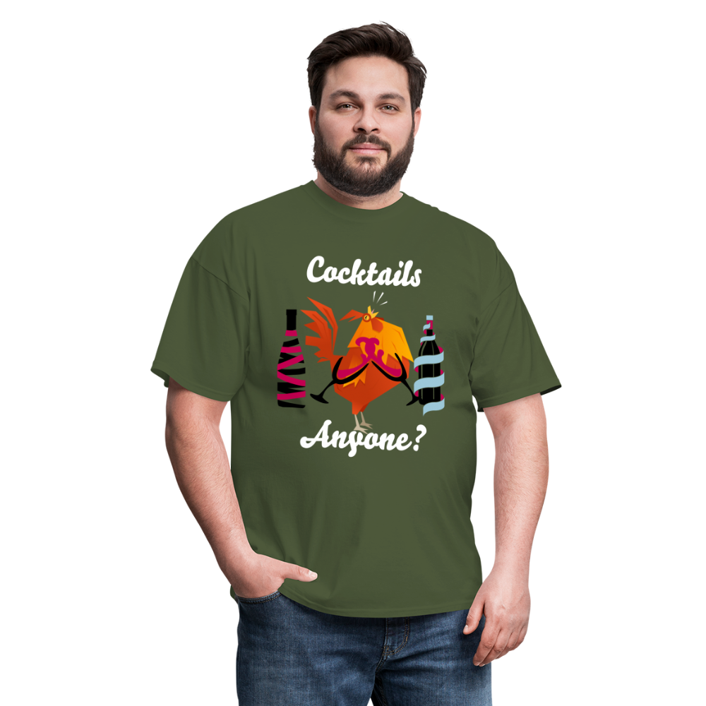 Cock Tails T-Shirt - military green