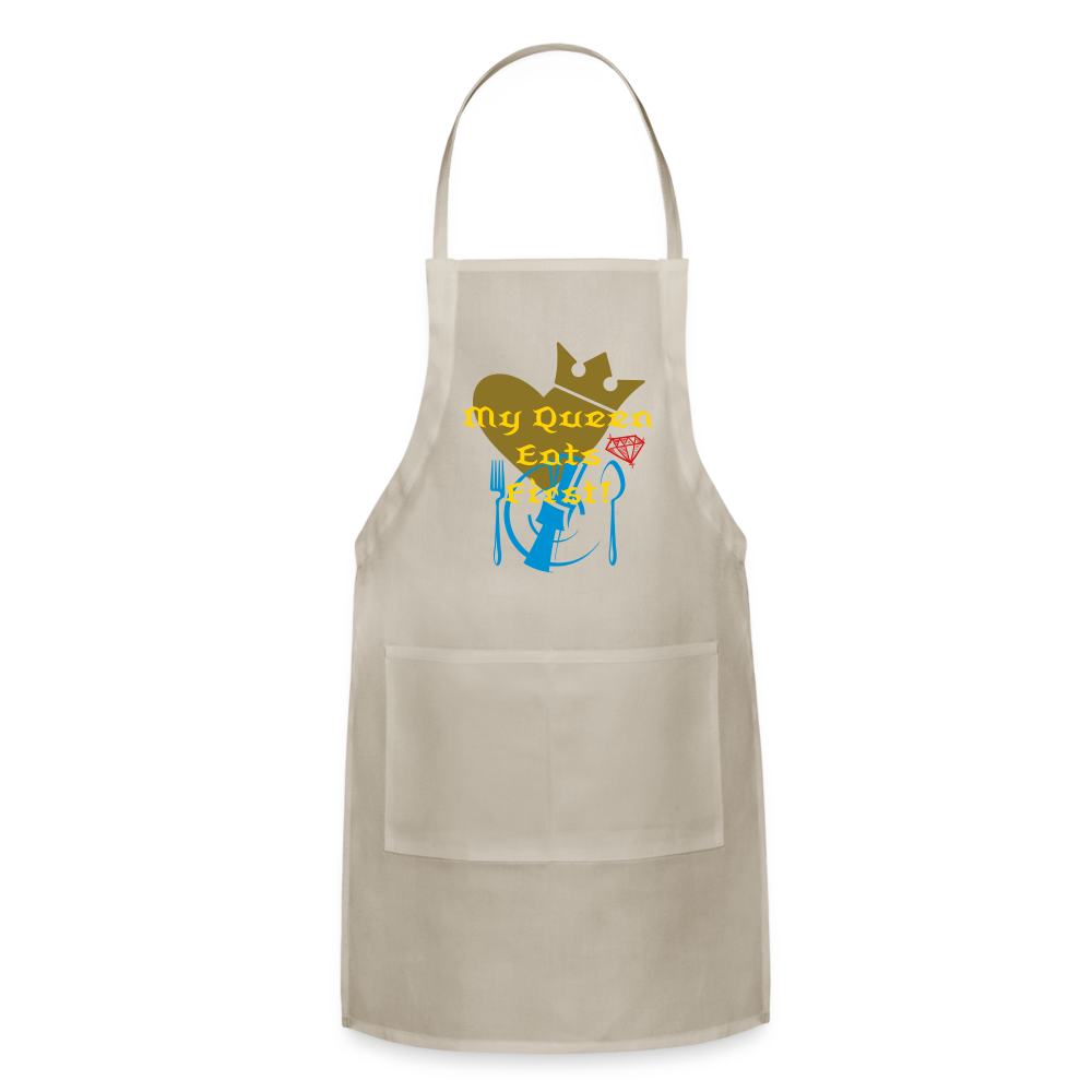 My Queen Adjustable Apron - natural