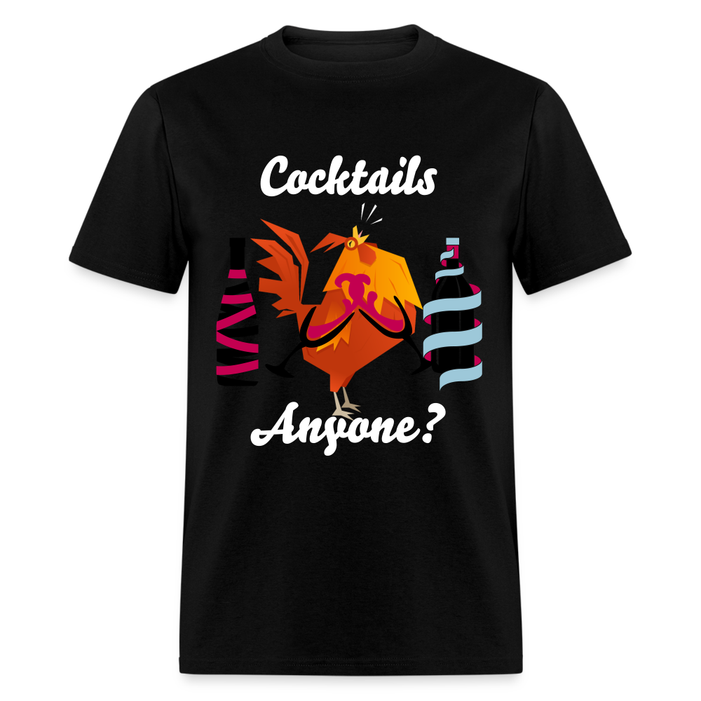 Cock Tails T-Shirt - black