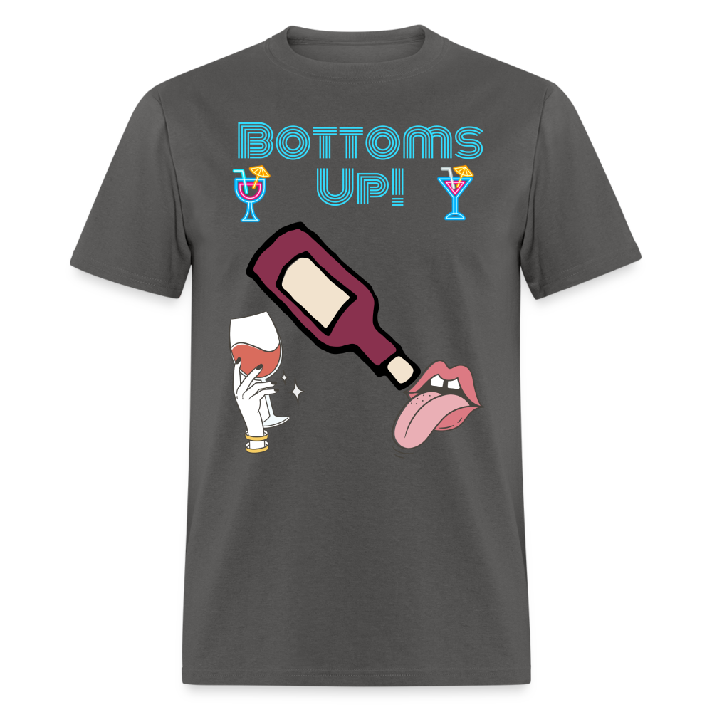 Bottoms Up T-Shirt - charcoal