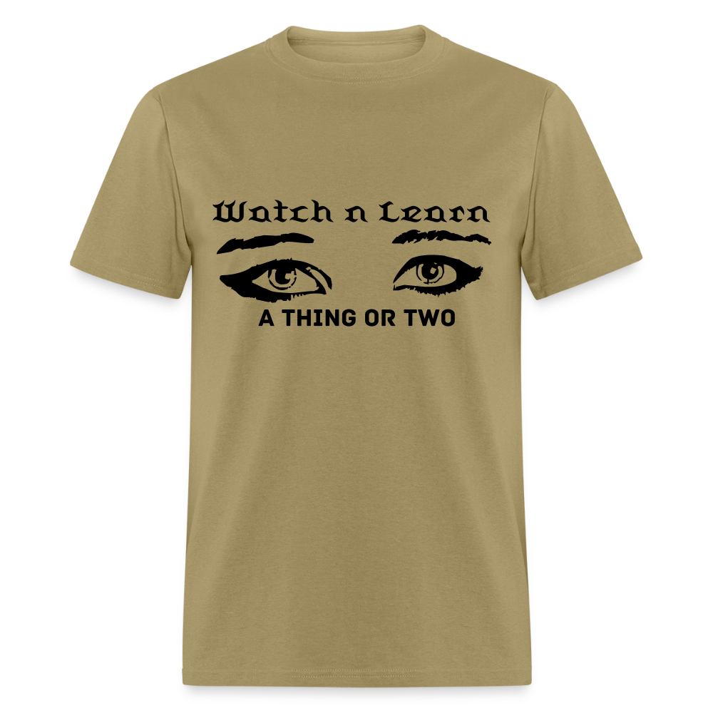 Watch n Learn T-shirt - khaki