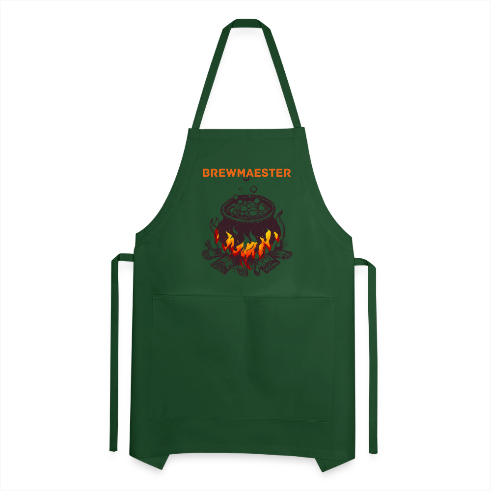Brewmaester Adjustable Apron - forest green