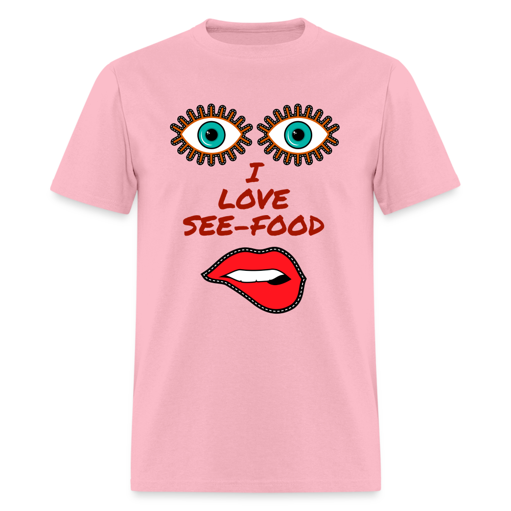 See-Food T-Shirt - pink