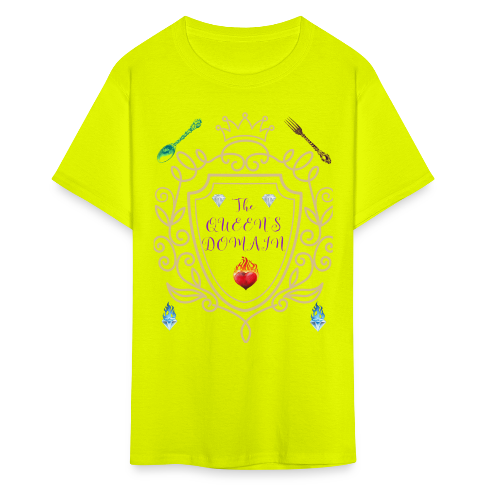 Queen's Domain T-Shirt - safety green