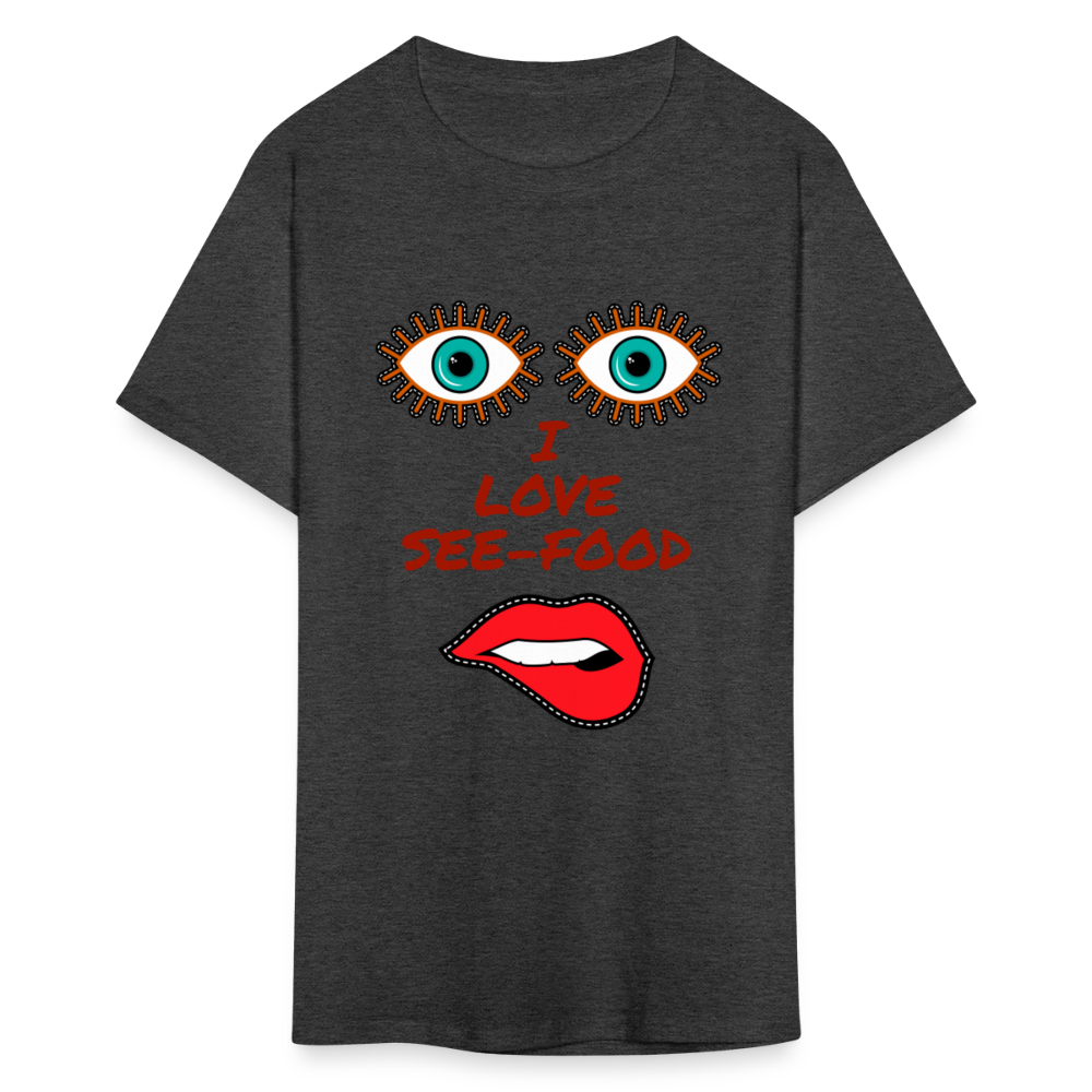 See-Food T-Shirt - heather black