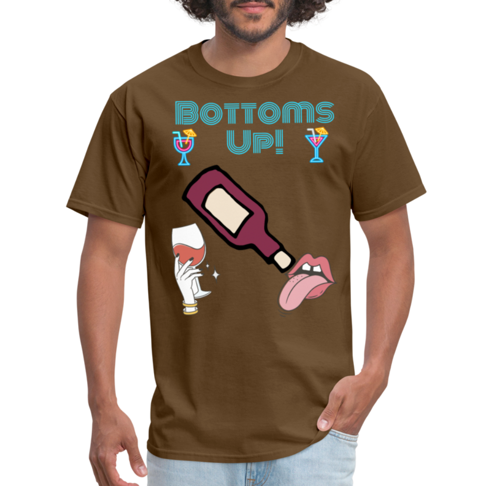 Bottoms Up T-Shirt - brown