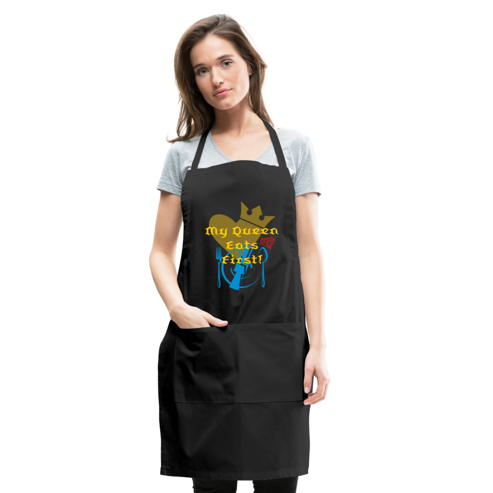 My Queen Adjustable Apron - black
