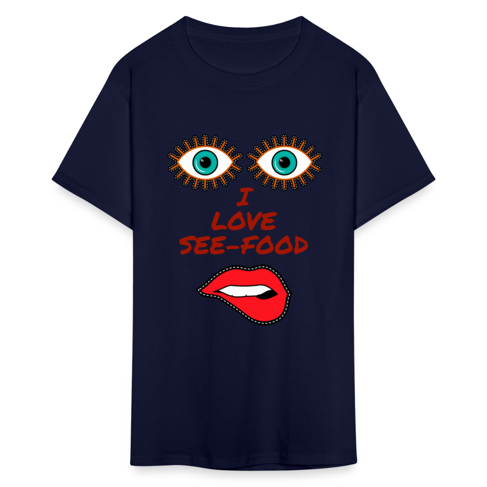 See-Food T-Shirt - navy