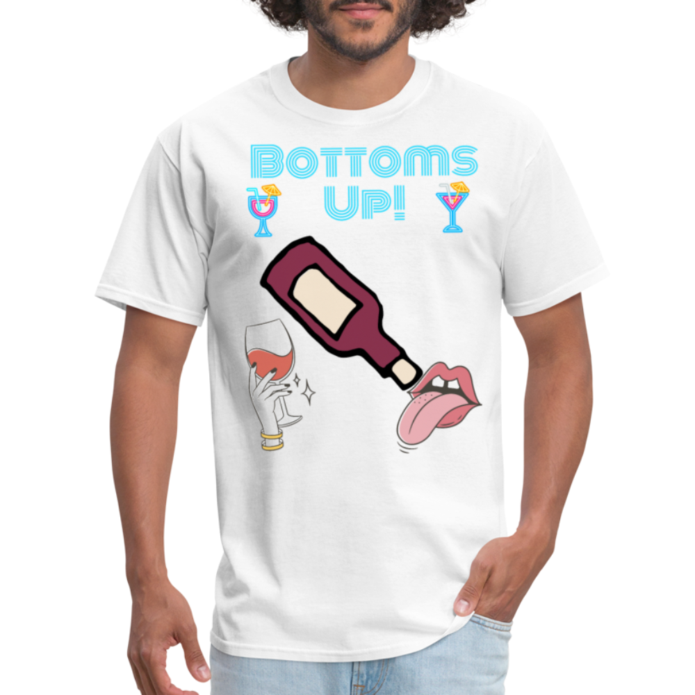 Bottoms Up T-Shirt - white
