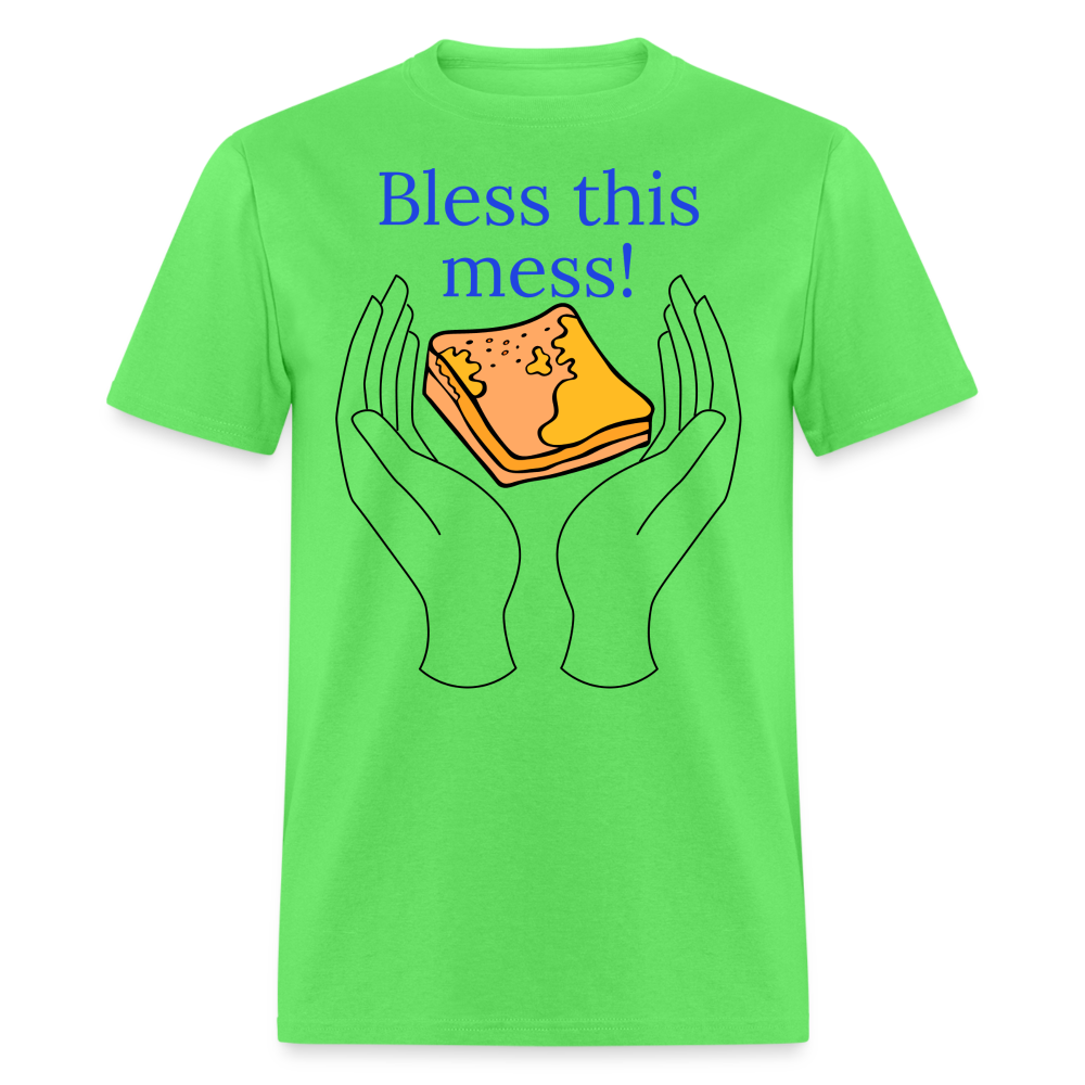 Bless This Mess T-Shirt - kiwi