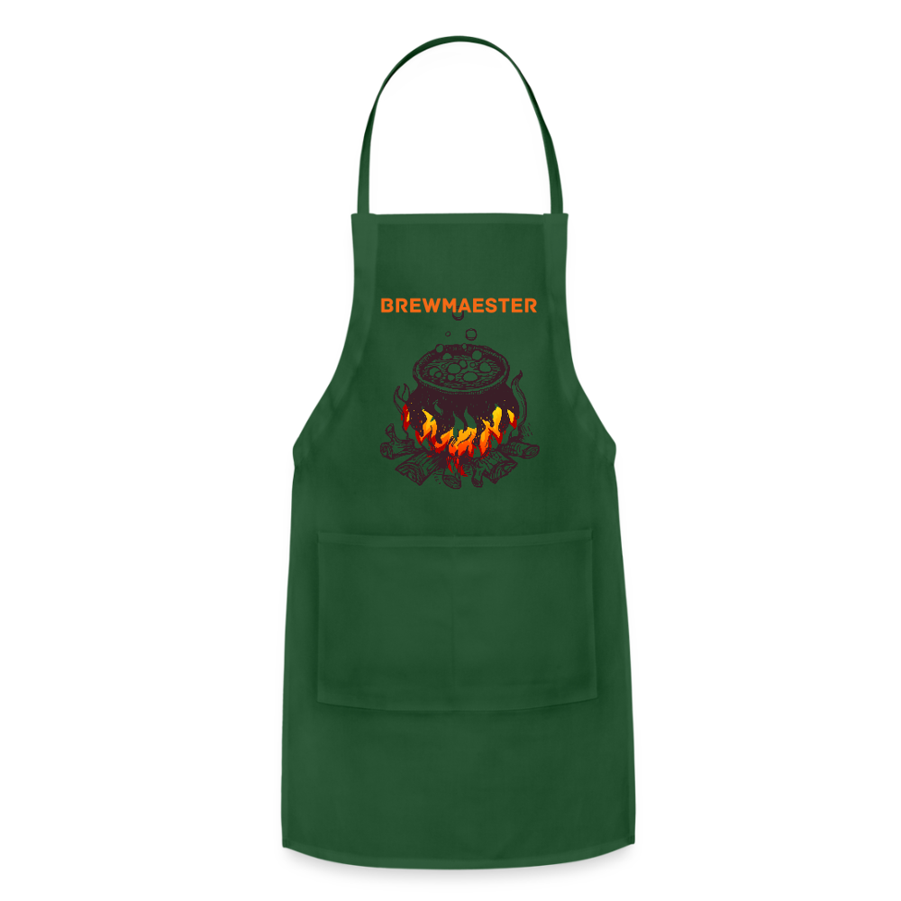 Brewmaester Adjustable Apron - forest green