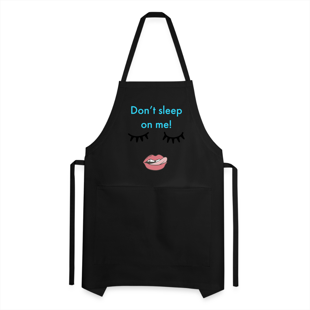 Don't Sleep Adjustable Apron - black