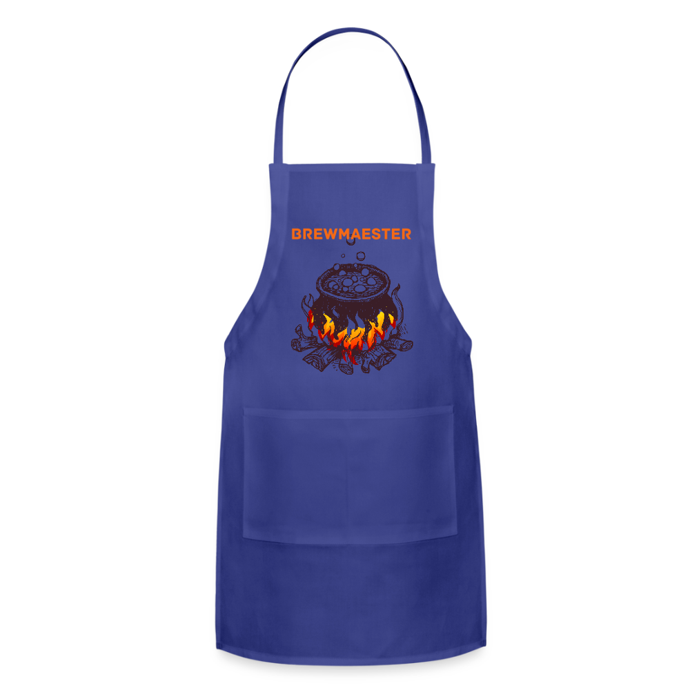 Brewmaester Adjustable Apron - royal blue