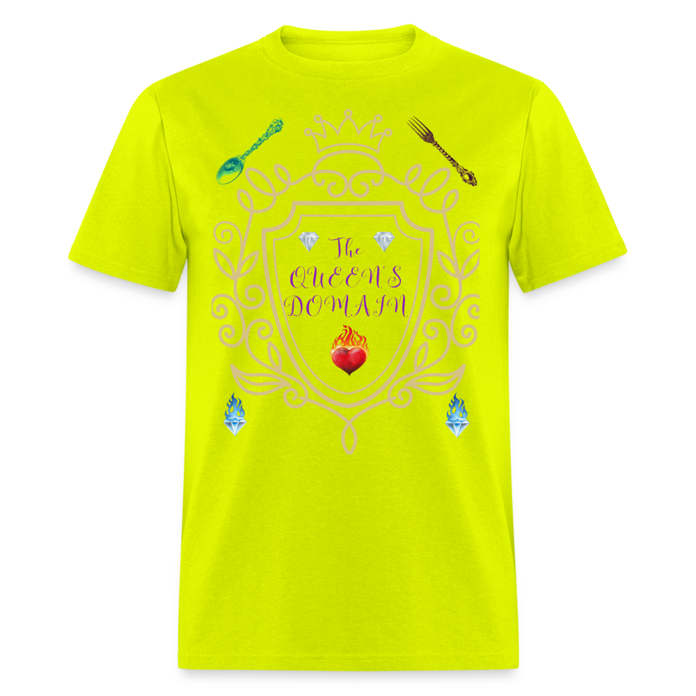 Queen's Domain T-Shirt - safety green
