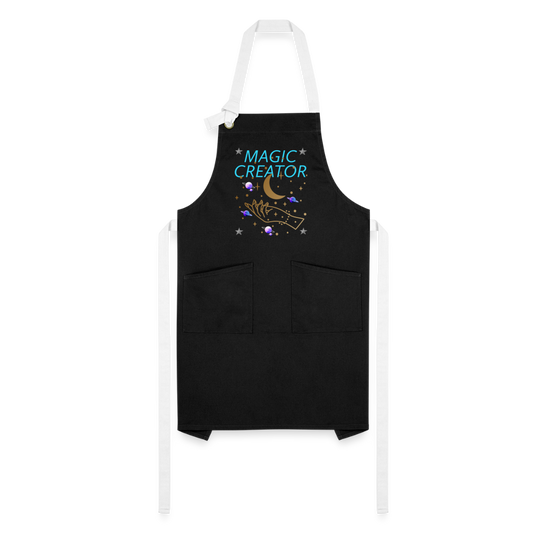 Magic Creator Artisan Apron - black/white