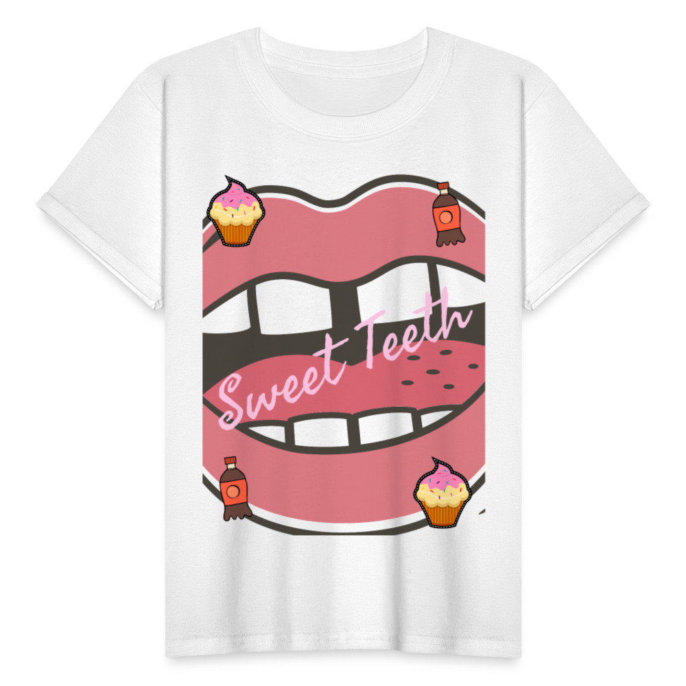 Sweet Teeth Youth T-Shirt - white