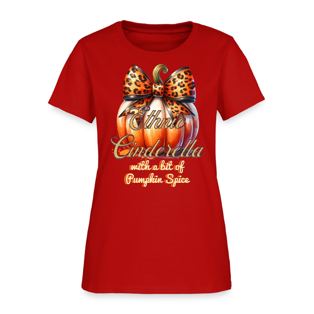 Ethnic Cinderella T-Shirt - red