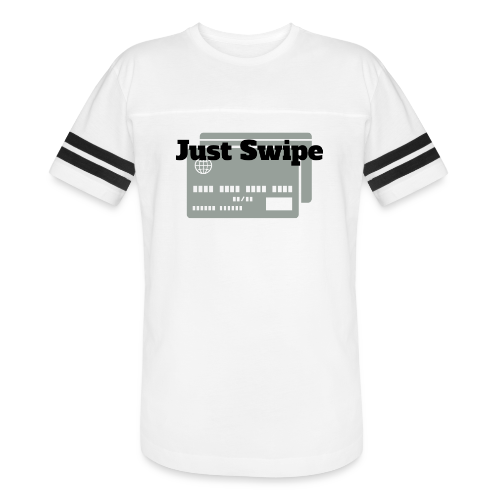 Just Swipe Sport T-Shirt - white/black