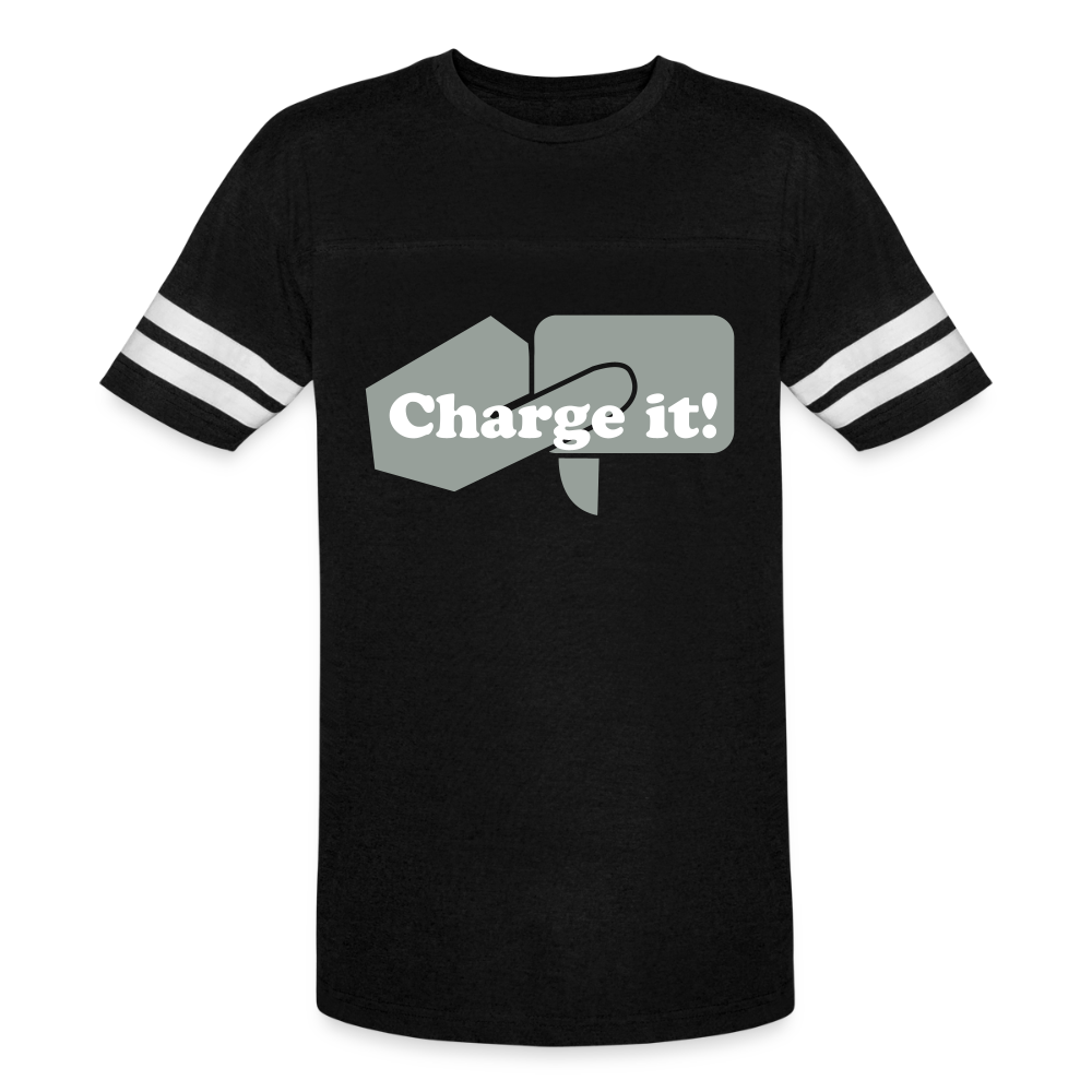 Charge It Sport T-Shirt - black/white