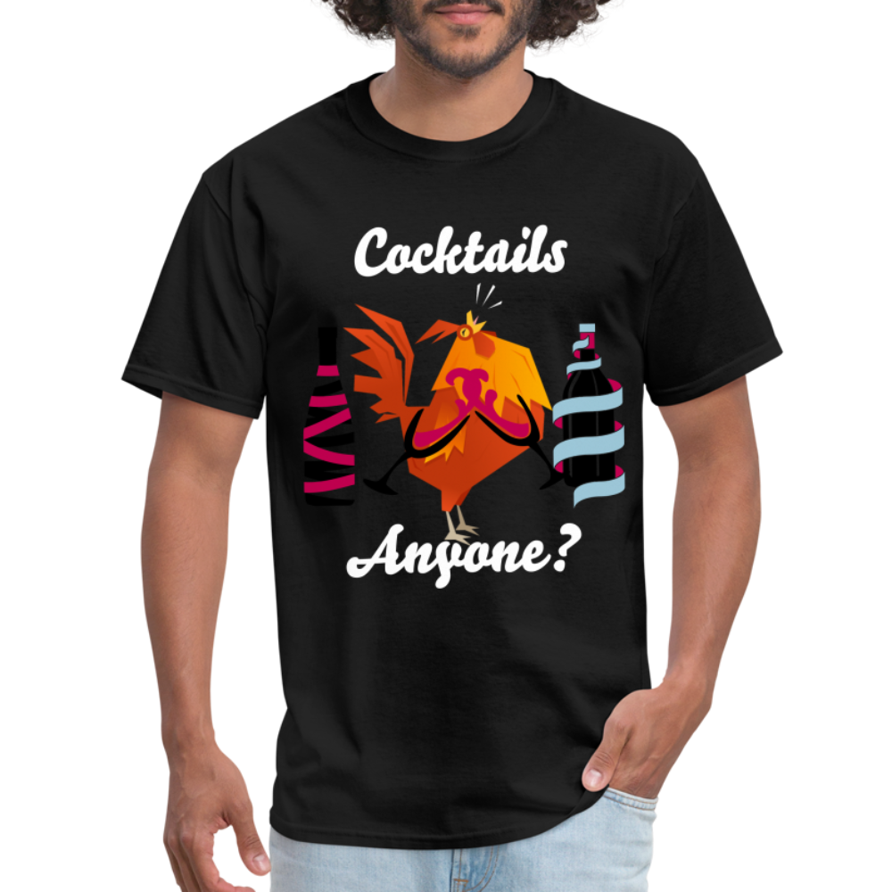 Cock Tails T-Shirt - black