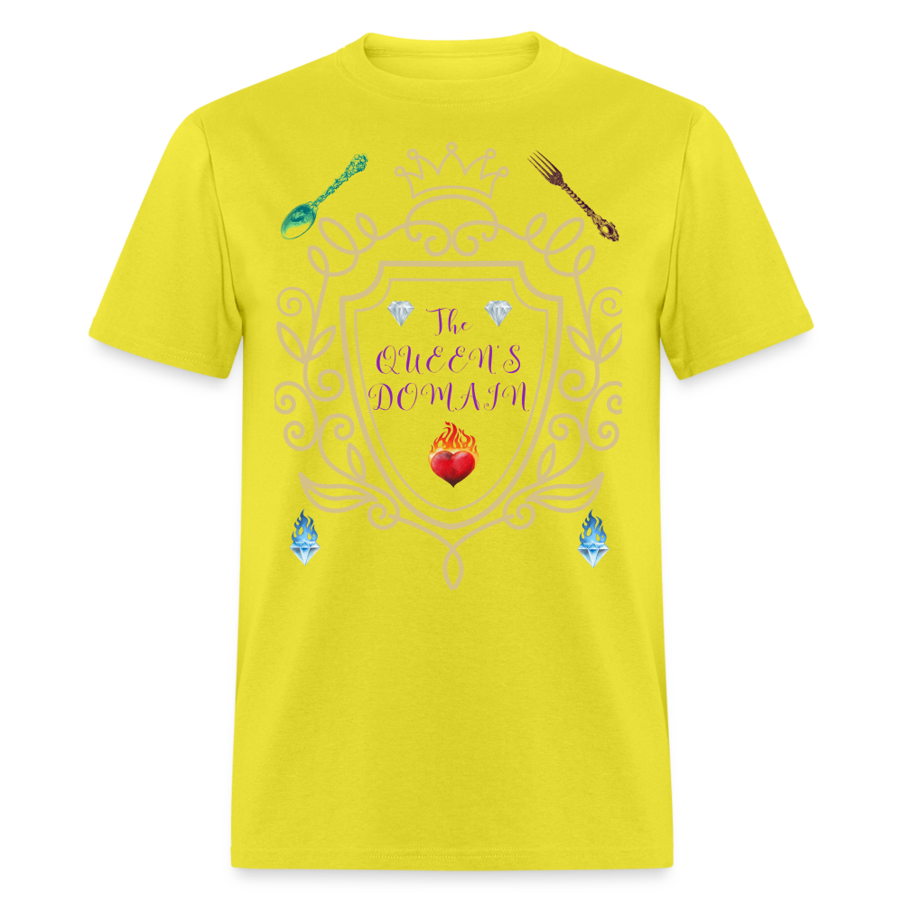 Queen's Domain T-Shirt - yellow