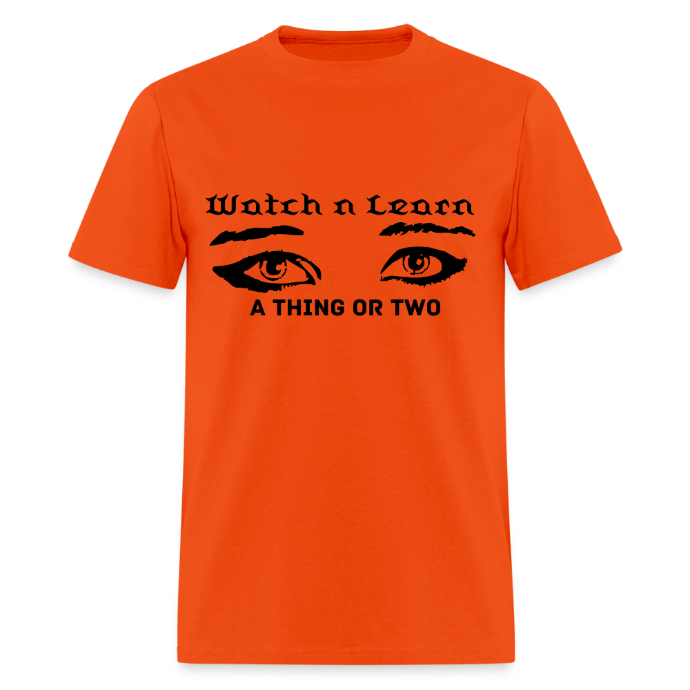 Watch n Learn T-shirt - orange