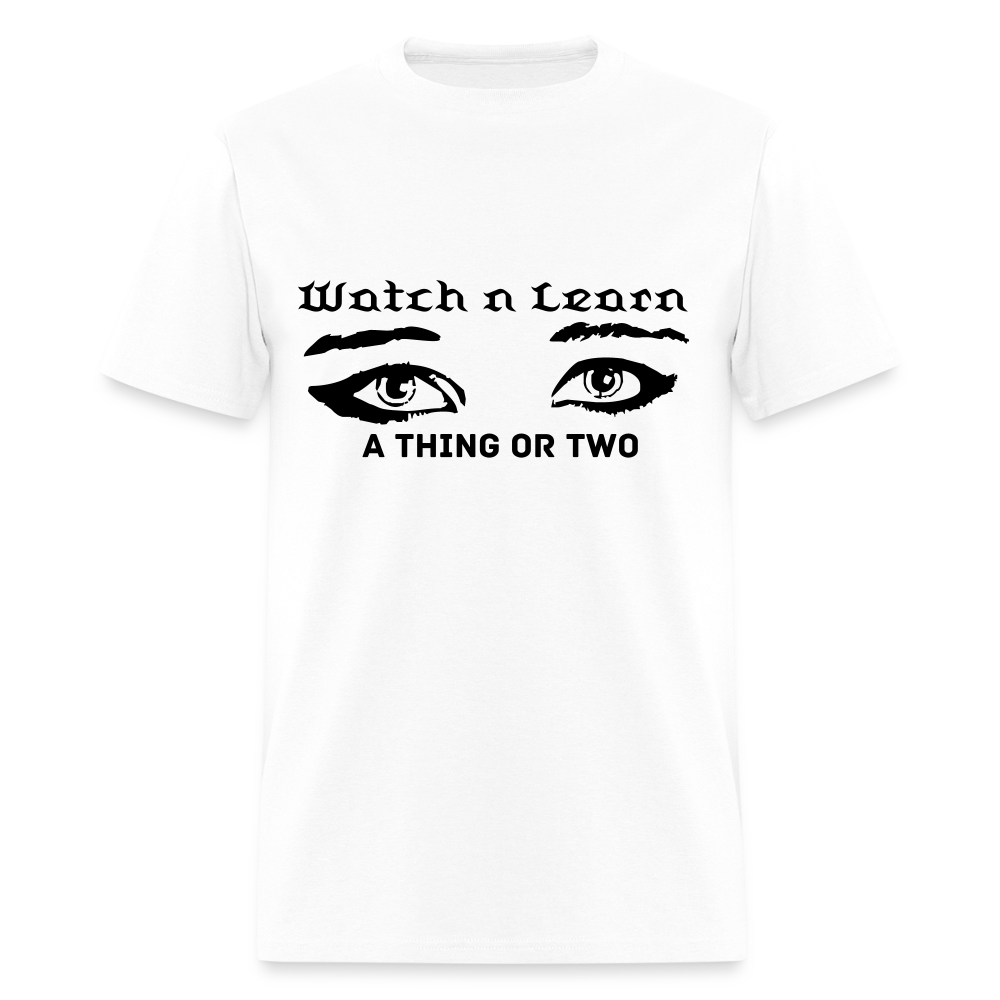 Watch n Learn T-shirt - white