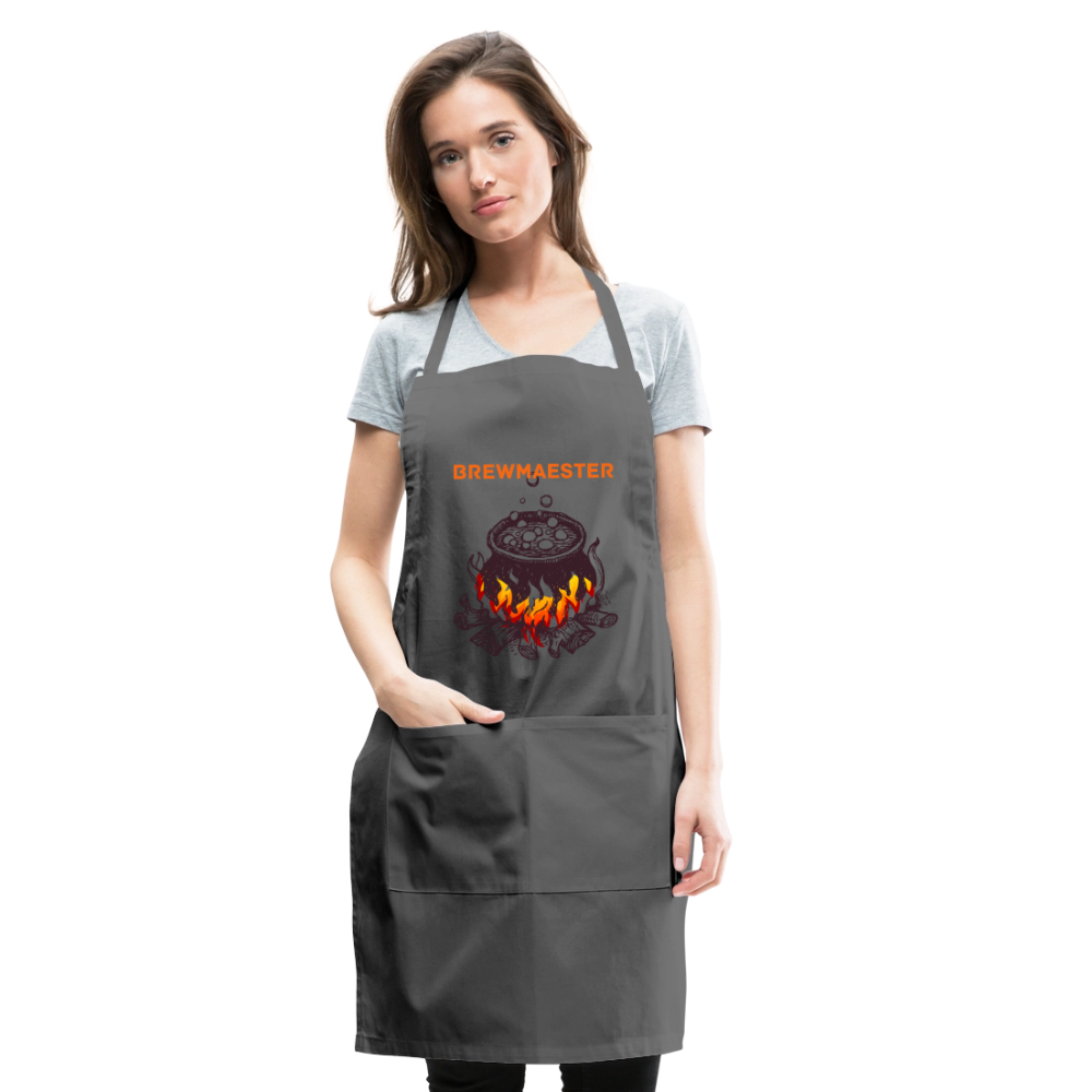 Brewmaester Adjustable Apron - charcoal