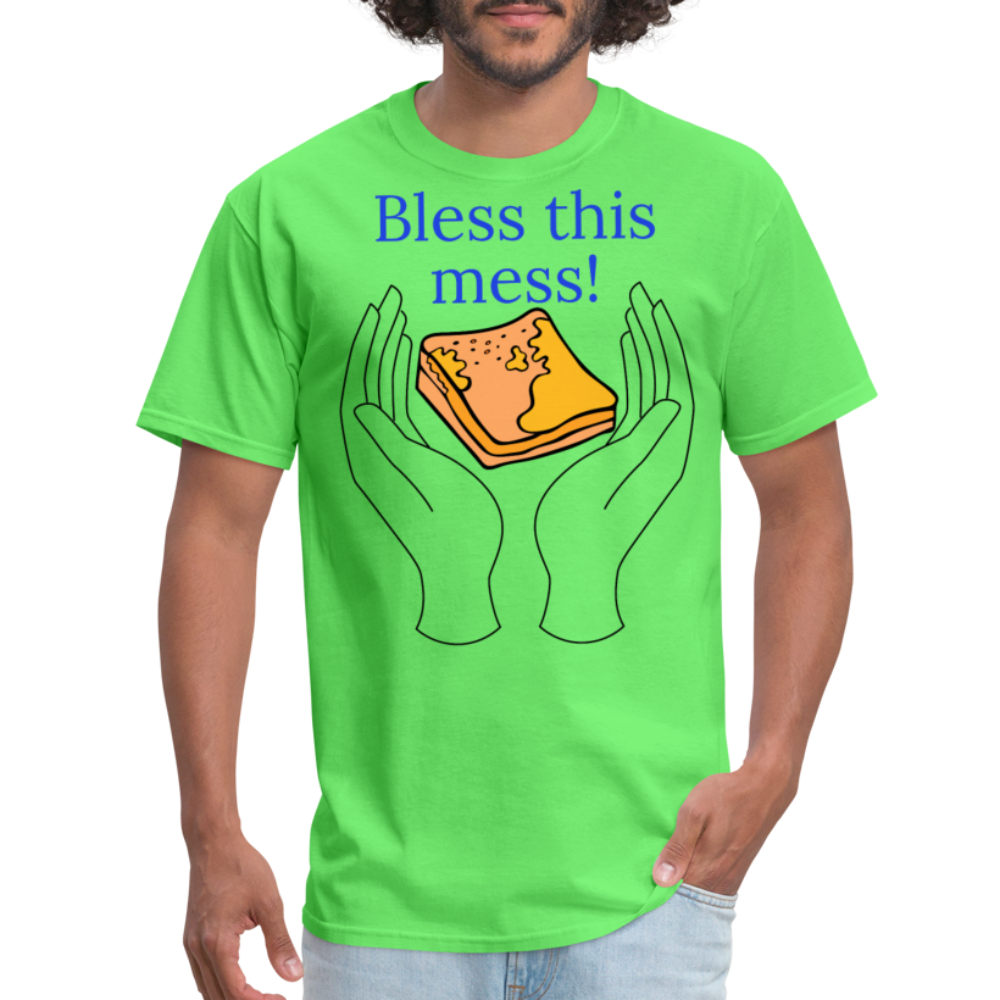Bless This Mess T-Shirt - kiwi