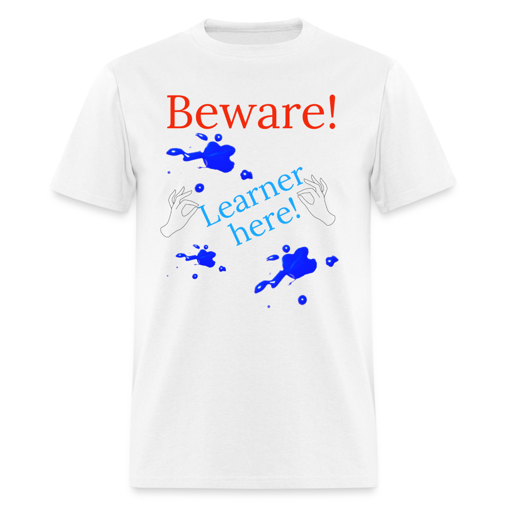 Learner Warning T-Shirt - white
