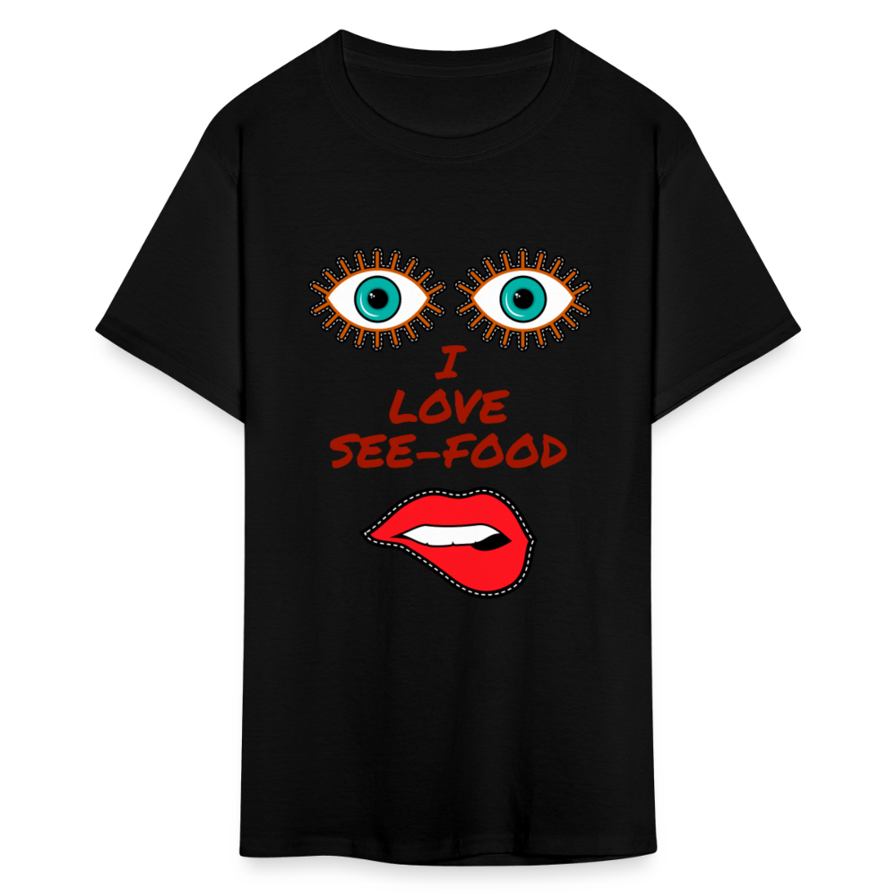 See-Food T-Shirt - black