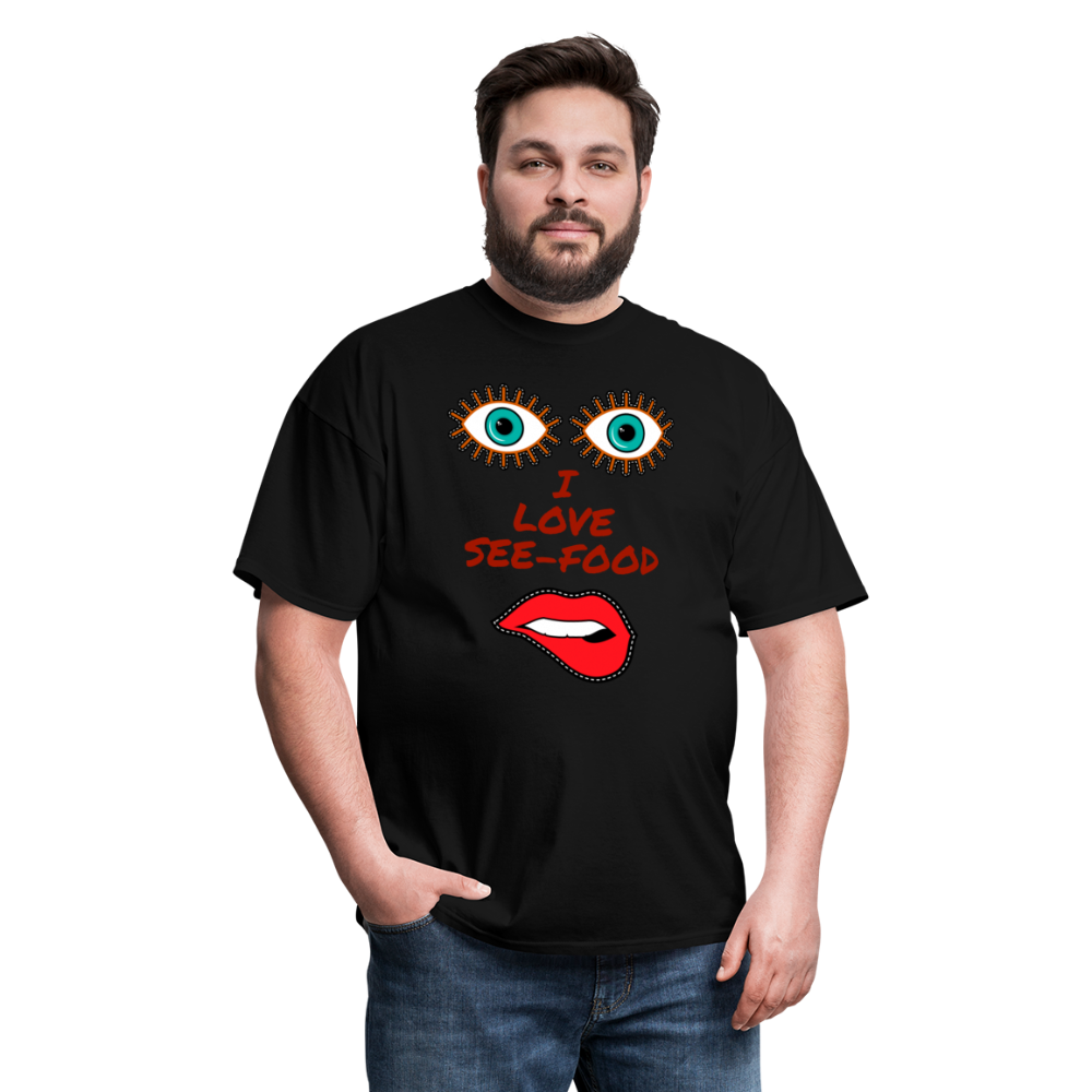 See-Food T-Shirt - black