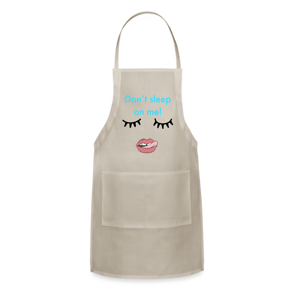 Don't Sleep Adjustable Apron - natural