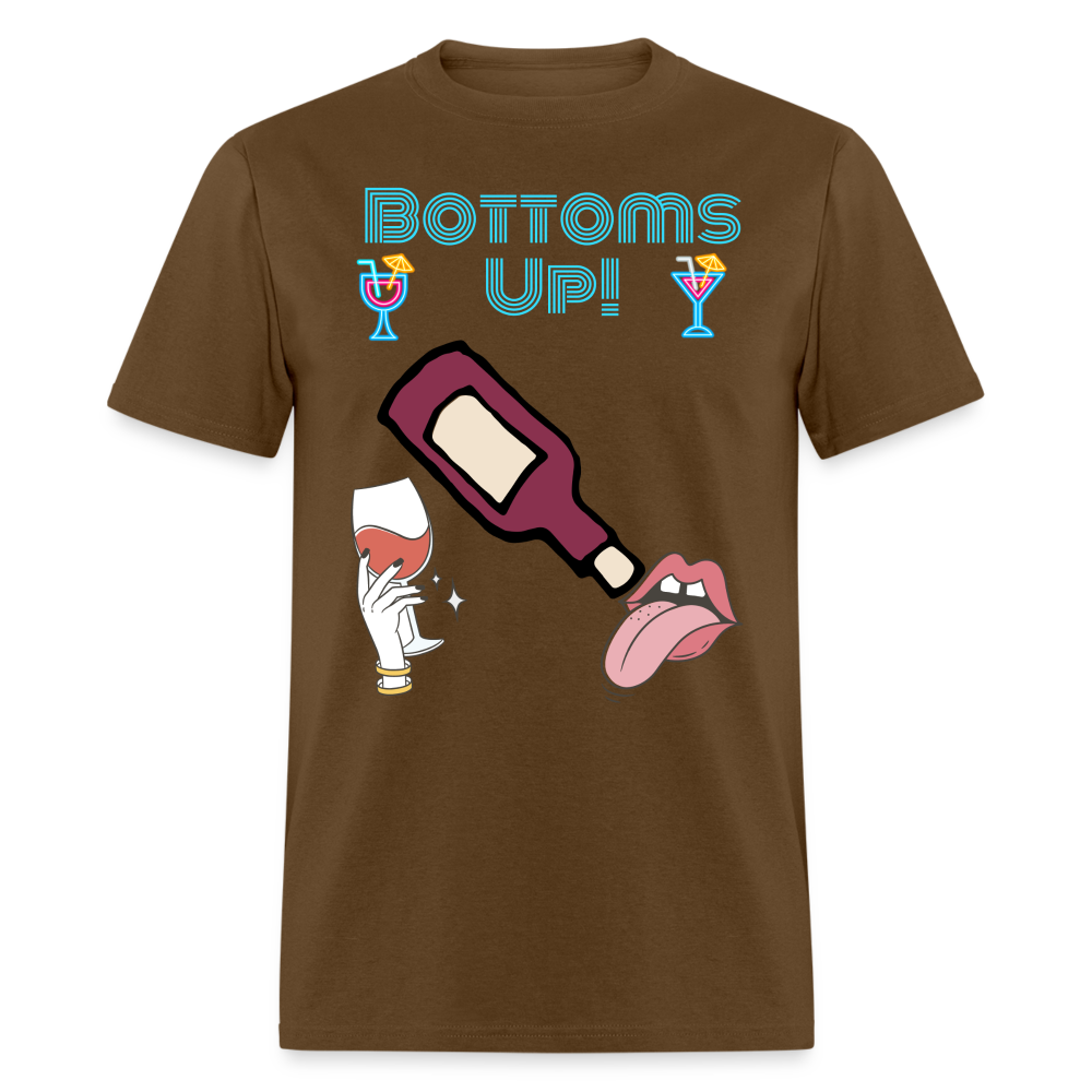 Bottoms Up T-Shirt - brown
