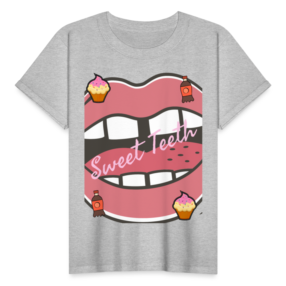 Sweet Teeth Youth T-Shirt - heather gray