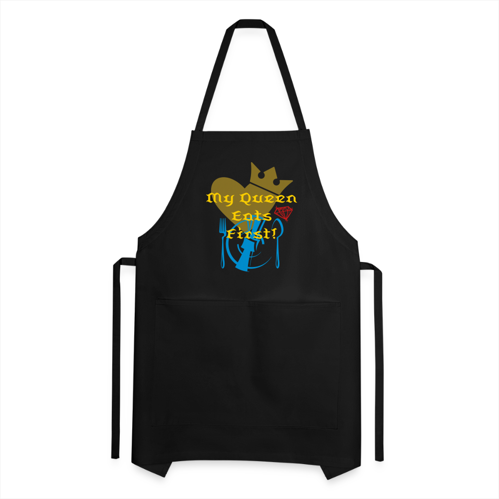 My Queen Adjustable Apron - black