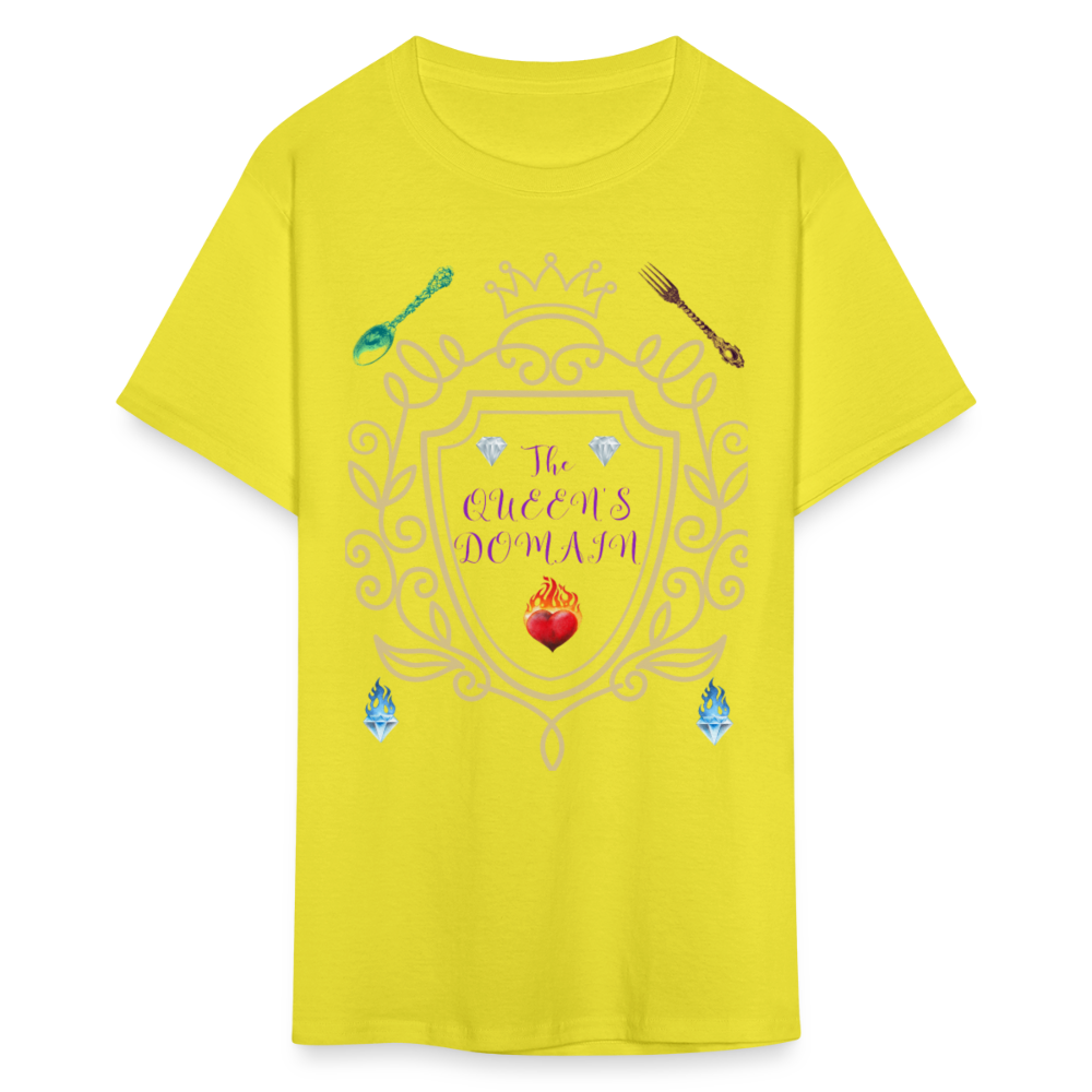 Queen's Domain T-Shirt - yellow