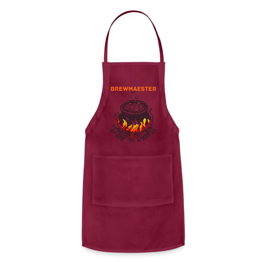 Brewmaester Adjustable Apron - burgundy