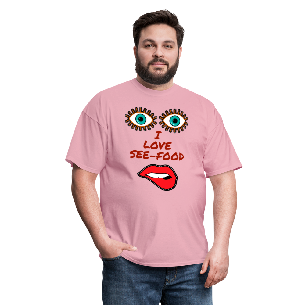 See-Food T-Shirt - pink