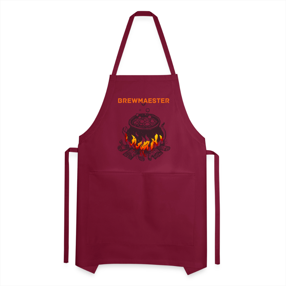 Brewmaester Adjustable Apron - burgundy