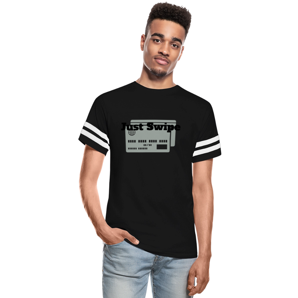 Just Swipe Sport T-Shirt - black/white