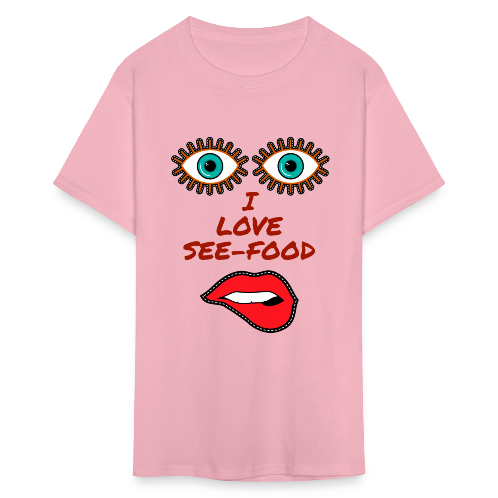 See-Food T-Shirt - pink