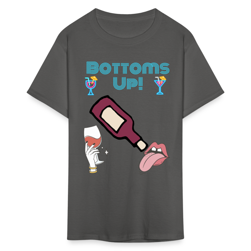Bottoms Up T-Shirt - charcoal